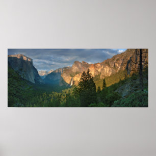 Affiche Montagnes Rocheuses Yosemite, Californie