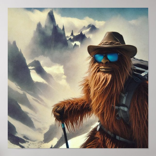 Affiche Montagnes Sasquatch (Devant)