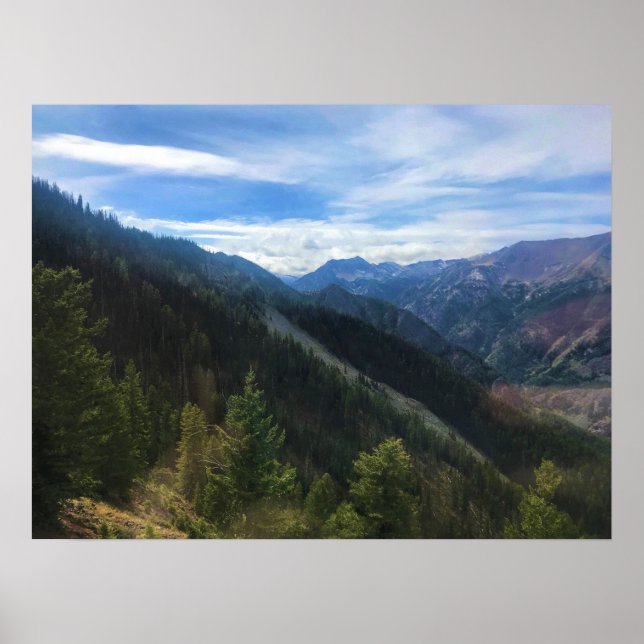 Affiche Montagnes Wallowa, OR (Devant)