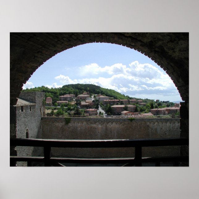 Affiche Montalpuciano, Italie (Devant)