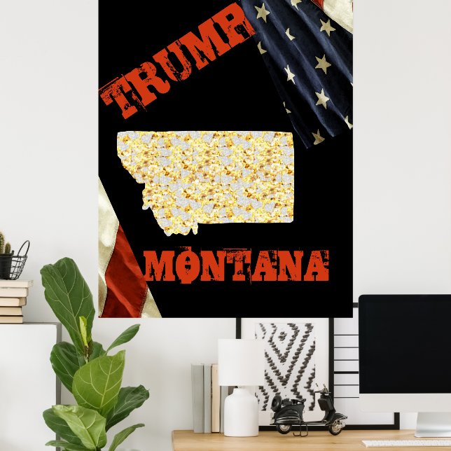 AFFICHE MONTANA  (Bureau à domicile)