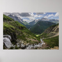 Montana Aller au Soleil Pittoresque Highway Mounta