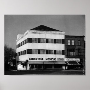 Affiche Montclair NJ, Magasin, Vintage