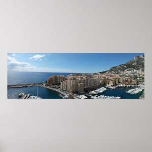 Affiche Monte Carlo, Monaco