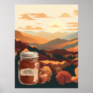 Affiche Montebello, Virginia Apple Butter personnalisable