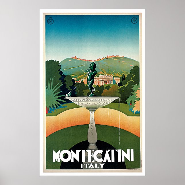 Affiche Montecatini (Devant)