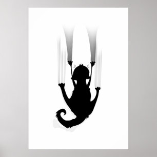Affiche Montée de chat