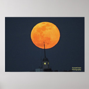 Affiche Montée de la lune de super vers