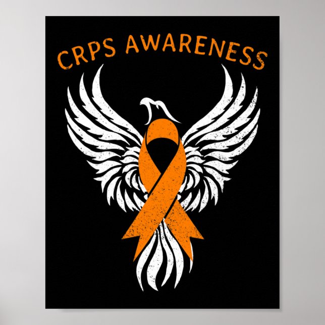 Affiche Montée Du Mois De Sensibilisation Phoenix Rsd Crps (Devant)