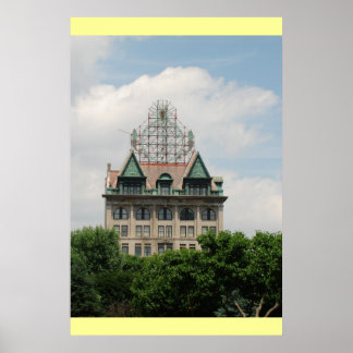 Affiche Montée électrique de la ville