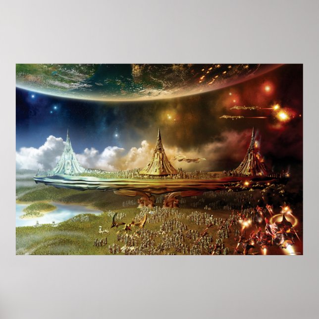 Affiche Montée et chute d'un Empire (Devant)