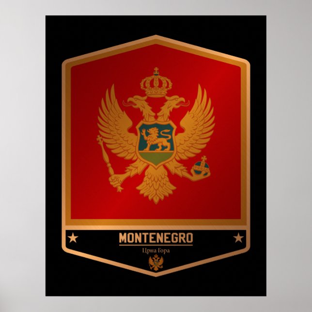 Affiche Monténégro (Devant)