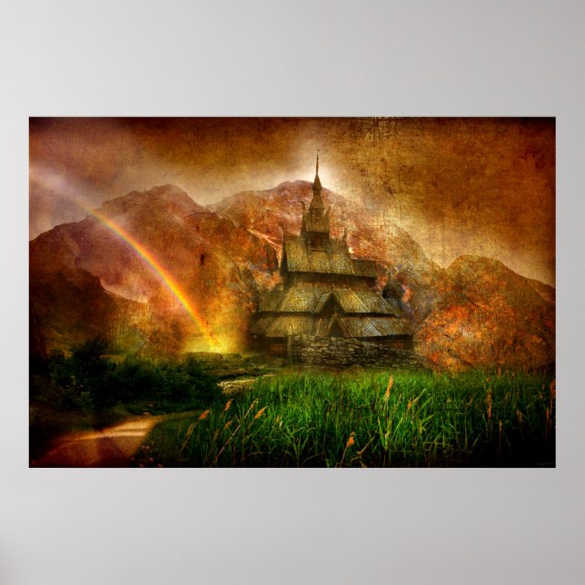 Affiche Monter au-dessus (Devant)