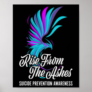 Affiche Monter De Phoenix Les Ashes Prévention Suicide Awa
