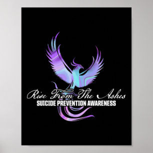 Affiche Monter De Phoenix Les Ashes Prévention Suicide Awa