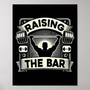 Affiche Monter La Salle Du Bar Barbell