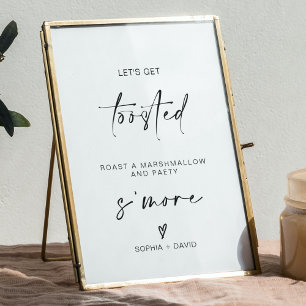 Affiche Monter un Marshmallow et faire la fête S'more Sta