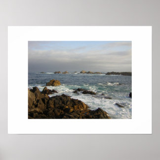Affiche Monterey Ocean Print