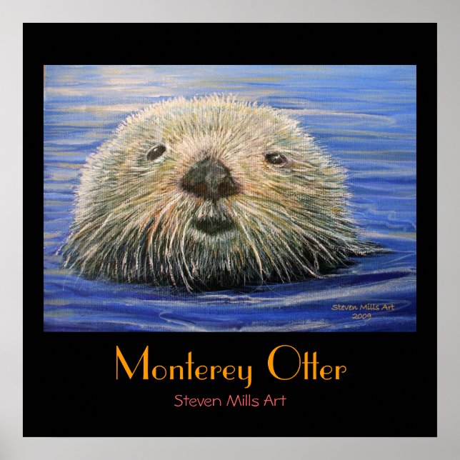 Affiche Monterey Otter (Devant)