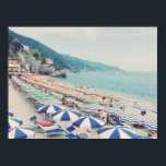 Affiche Monterosso al Mare, Cinque Terre, Italie Photo<br><div class="desc">Vue de la plage à Monterosso al Mare,  Cinque Terre,  Italie</div>