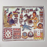 Montezuma II reçoit des hommages