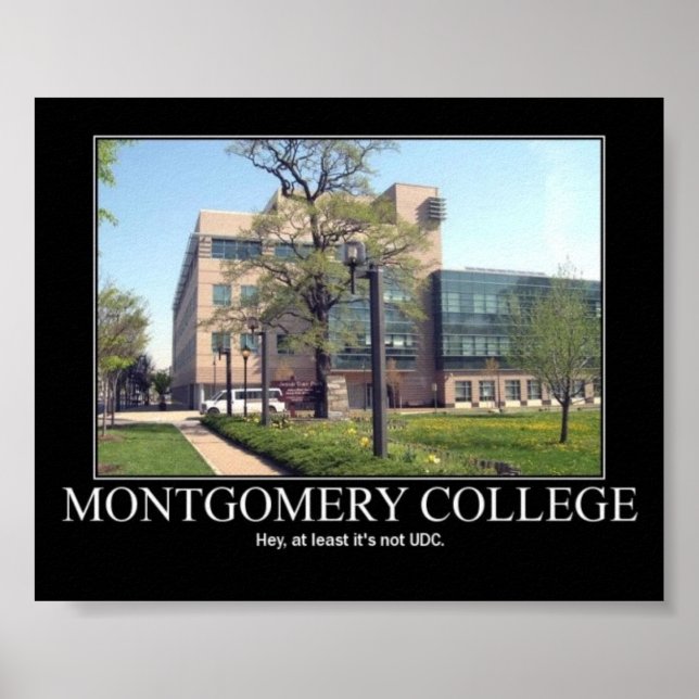Affiche Montgomery Colledge (Devant)