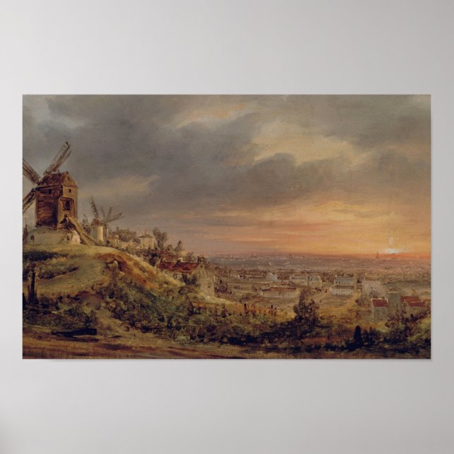Affiche Montmartre (Devant)
