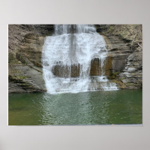 Affiche Montour Falls Finger Lakes New York