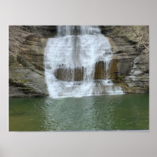 Affiche Montour Falls Finger Lakes New York (Devant)