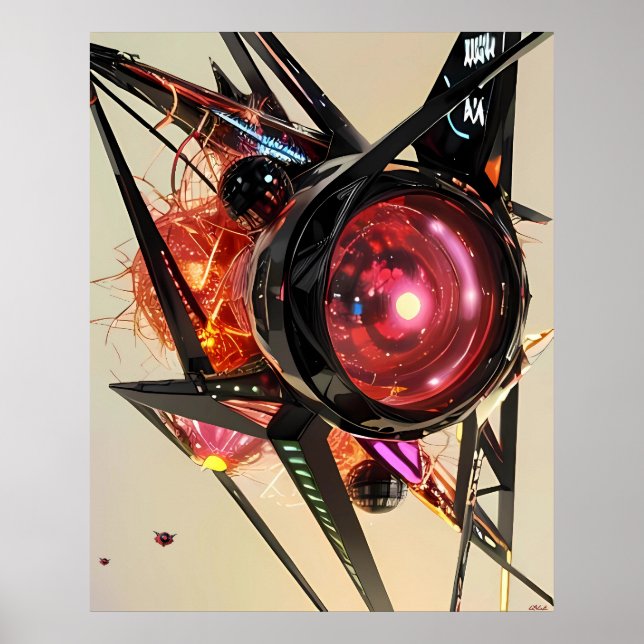 Affiche Montre de drone (Devant)