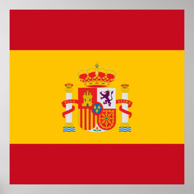 Affiche Montrez vos couleurs - Espagne (Devant)