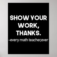 Montrez Votre Travail Merci À Chaque Professeur De