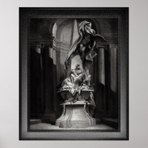 Affiche Monument à Mignard par François Boucher