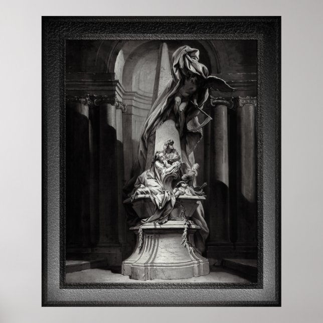 Affiche Monument à Mignard par François Boucher (Devant)