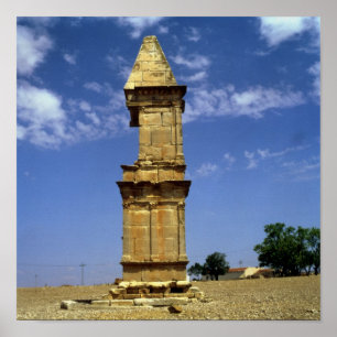Affiche Monument de guerre Punic, 3ème-2ème siècle AVANT