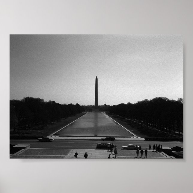 Affiche Monument de Washington USA vintage (Devant)