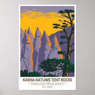 Affiche Monument national de Kasha - Katuwe Tent Rocks