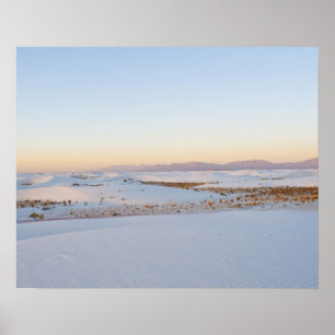 Affiche Monument national de White Sands