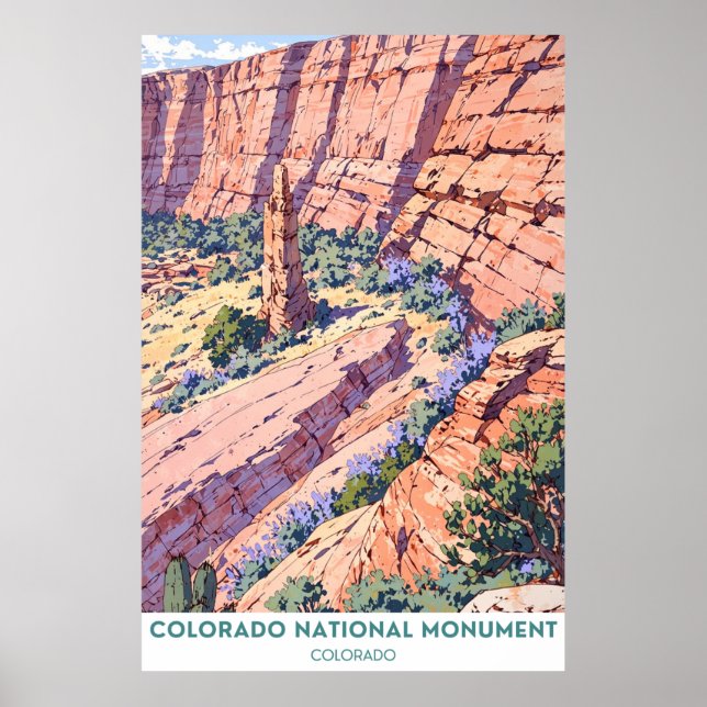Affiche Monument national du Colorado (Devant)