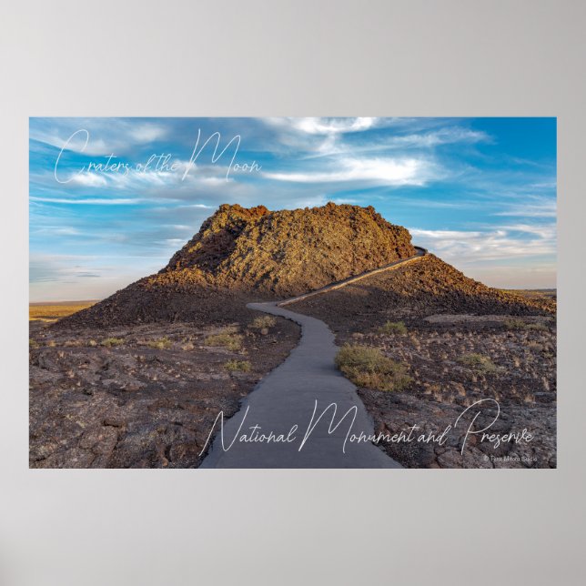 Affiche Monument national et réserve de Craters of the Moo (Devant)