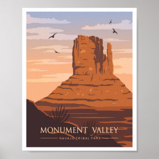Affiche Monument Valley Arizona