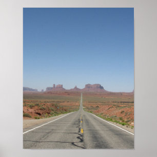 Affiche Monument Valley Arizona Utah Paysage Désertique