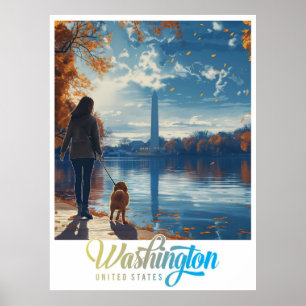 Affiche Monuments & Histoire : Washington DC