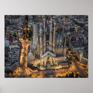 Affiche Monuments La Sagrada