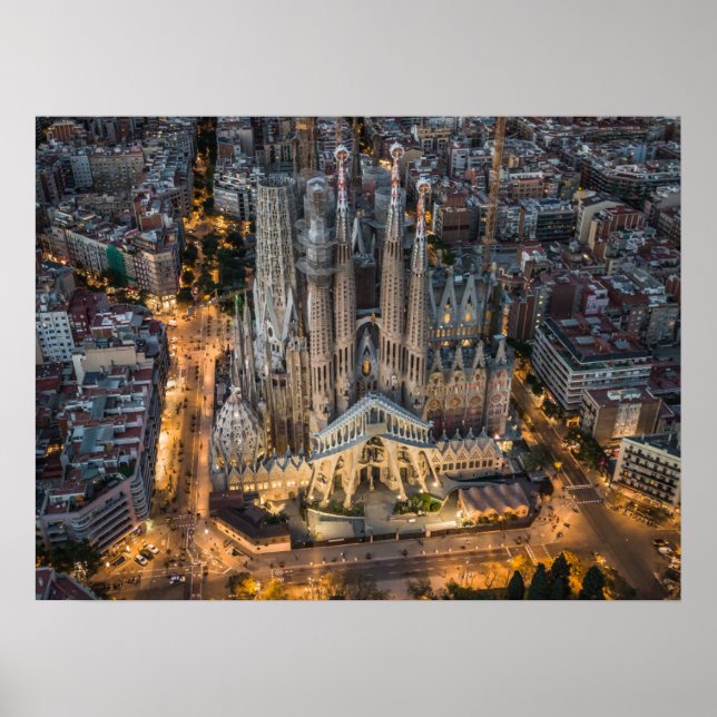 Affiche Monuments | La Sagrada (Devant)