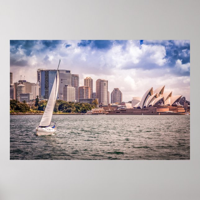 Affiche Monuments | Sydney Opera House (Devant)