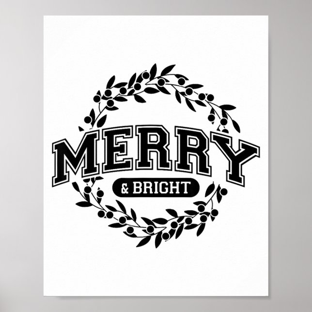 Affiche Moody And Uptight Merry And Xmas Bright Matching C (Devant)