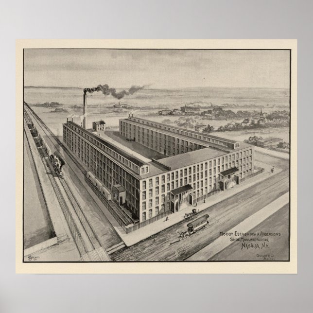 Affiche Moody Establishment & Andersons Fabricants de chau (Devant)