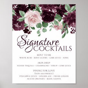 Affiche Moody Passion Boissons Signature Dramatiques Vio