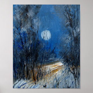 Affiche Moon d'hiver